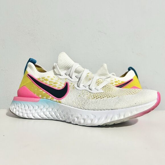 women's nike epic react flyknit pink